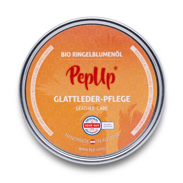 Pep*Up Lederpflege Bio-Ringelblumenöl 100ml  | Bio-Naturprodukt | Schuhpflege
