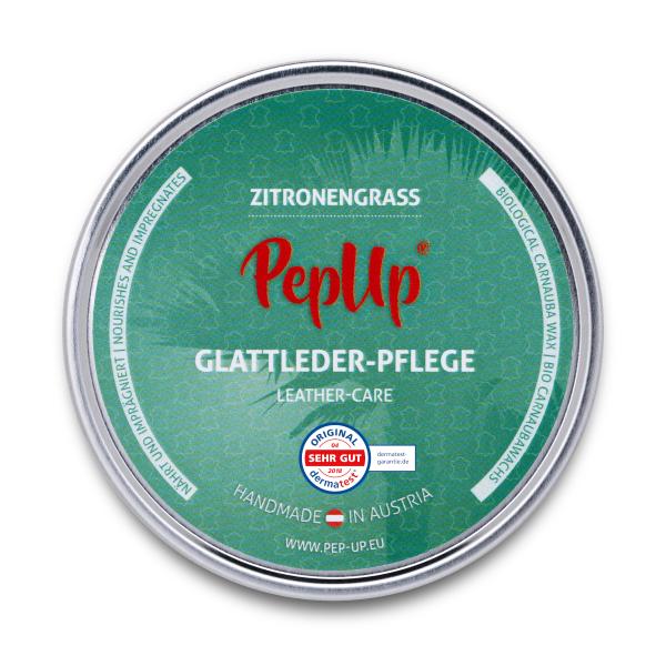 Pep*UP Lederpflege mit Bio Lemongrassöl 100ml | Stiefel | Schuhpflege | Natürlich